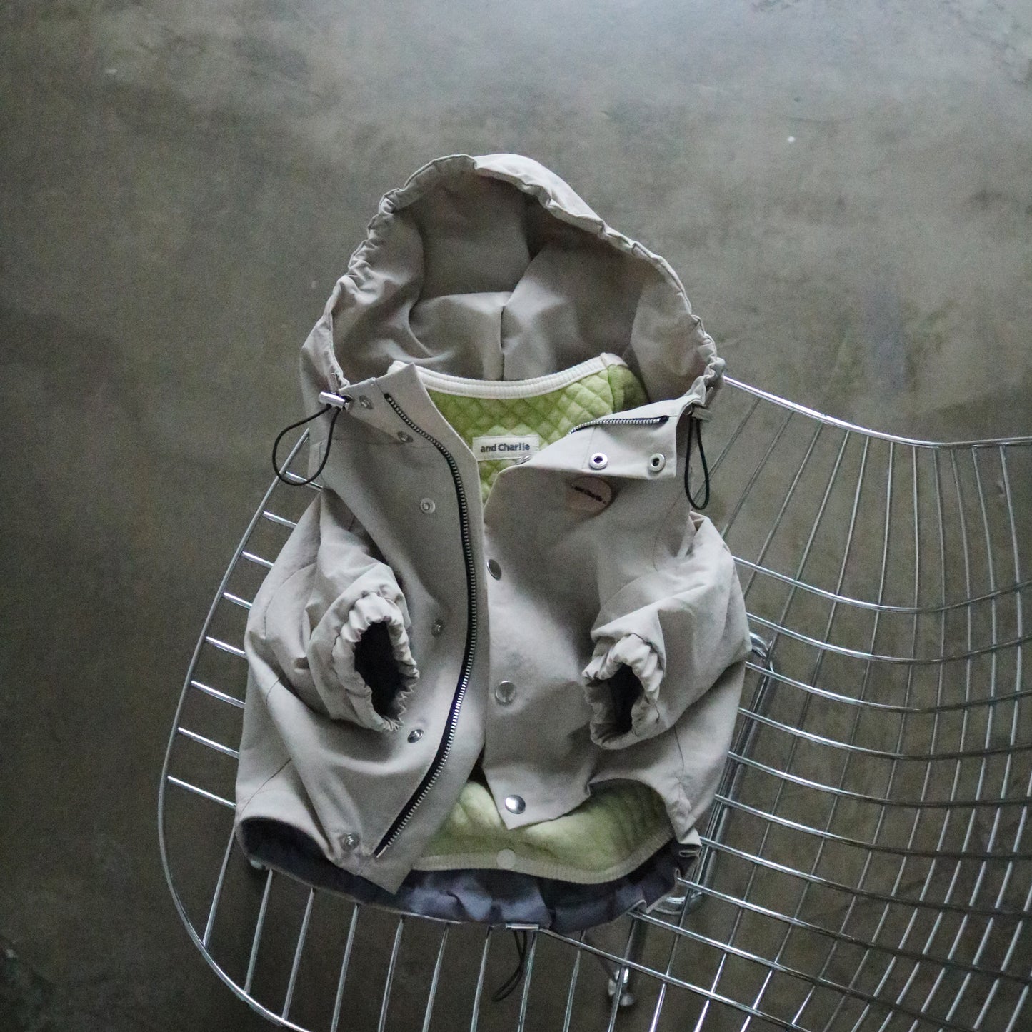 マウンテンパーカー -サンドベージュ-|フレブル服andCharlie