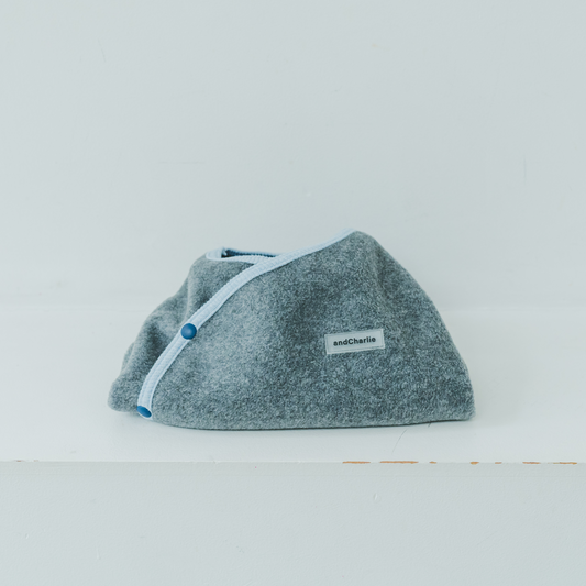 冬のナイトウェア -杢グレーとフォグブルー-|フレブル服andCharlie