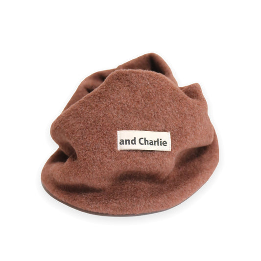 ネックウォーマー -チョコレート- - #andCharlie# - #アンドチャーリー#- #フレンチブルドッグ#- #フレブル#