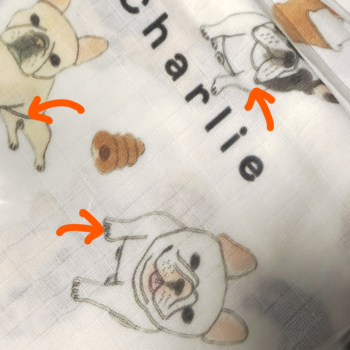 フレンチブルドッグなど短頭種にやさしいガーゼケット