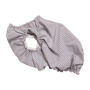 スモック -チェックグレー- - #andCharlie# - #アンドチャーリー#- #フレンチブルドッグ#- #フレブル#