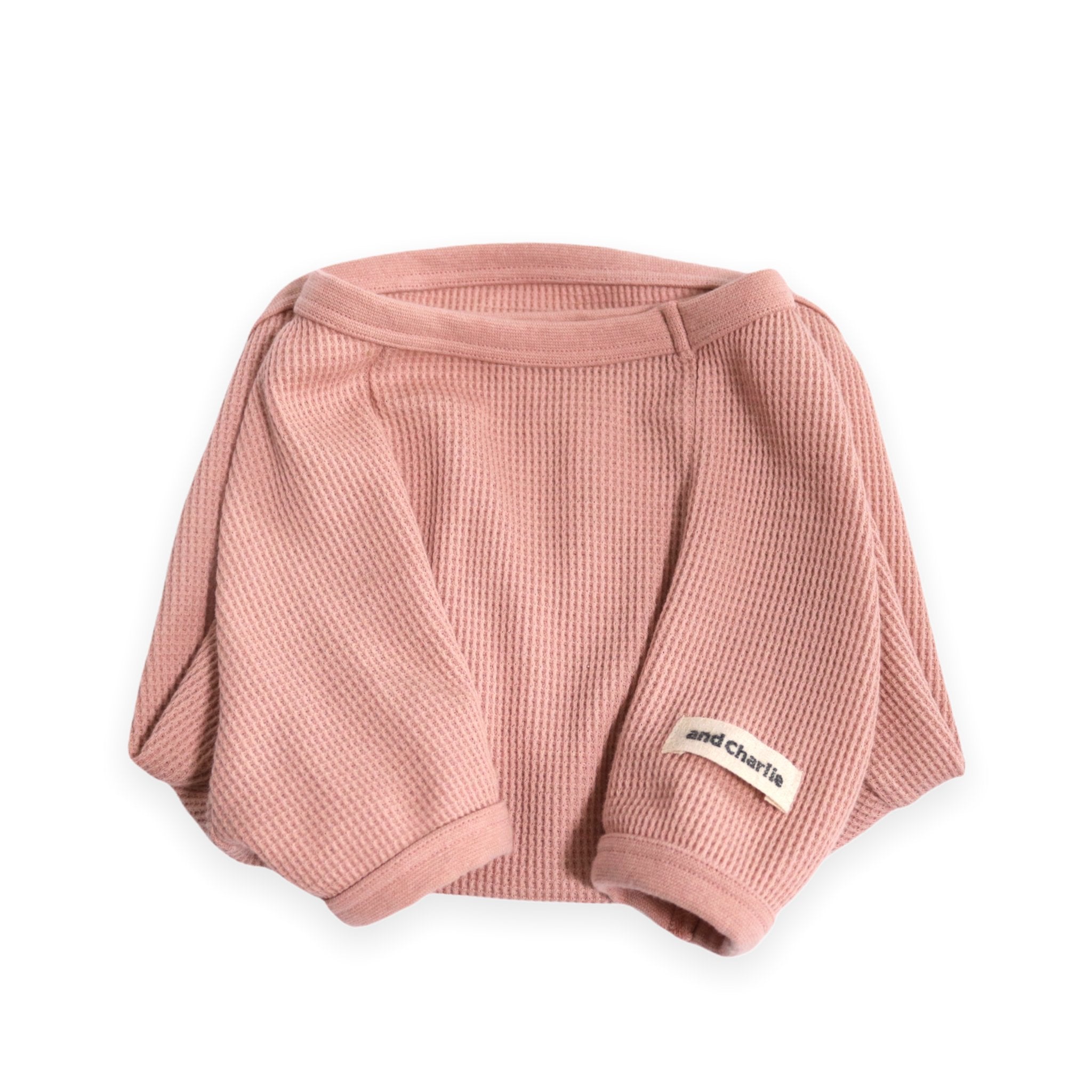 ワッフルラグラン -スモーキーピンク- - #andCharlie# - #アンドチャーリー#- #フレンチブルドッグ#- #フレブル#