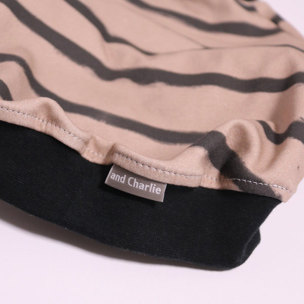 ペイントボーダーラグラン -ベージュ- - #andCharlie# - #アンドチャーリー#- #フレンチブルドッグ#- #フレブル#